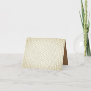 Gevouwen Wenskaart Kaart