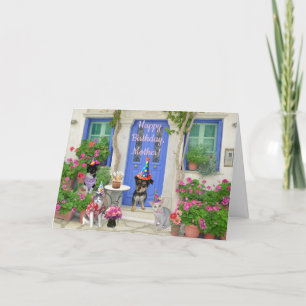 Gevouwen Wenskaart Kaart