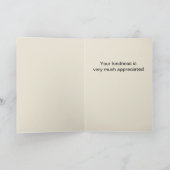 Gevouwen Wenskaart Kaart (Binnen)