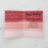 Gevouwen Wenskaart Kaart (Binnen)