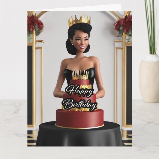 Gevouwen Wenskaart Kaart (Voorkant)