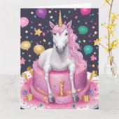 Gevouwen Wenskaart Kaart (Gele Bloem)