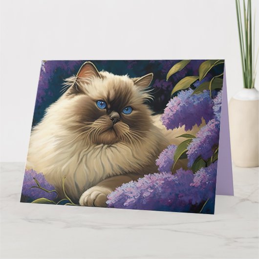 Gevouwen Wenskaart Kaart (Voorkant)