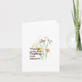 Gevouwen Wenskaart Kaart