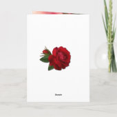 Gevouwen Wenskaart Kaart (Achterkant)