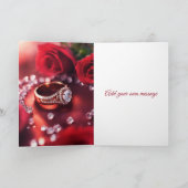 Gevouwen Wenskaart Kaart (Binnen)