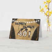 Gevouwen Wenskaart Kaart (Gele Bloem)