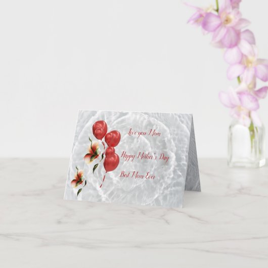 Gevouwen wenskaart kaart (Orchidee)