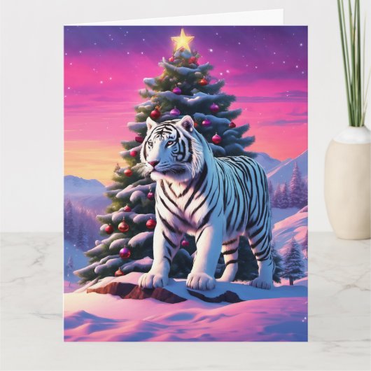 Gevouwen Wenskaart Kaart (Voorkant)