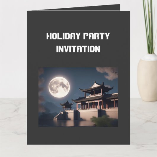 Gevouwen Wenskaart Kaart (Voorkant)