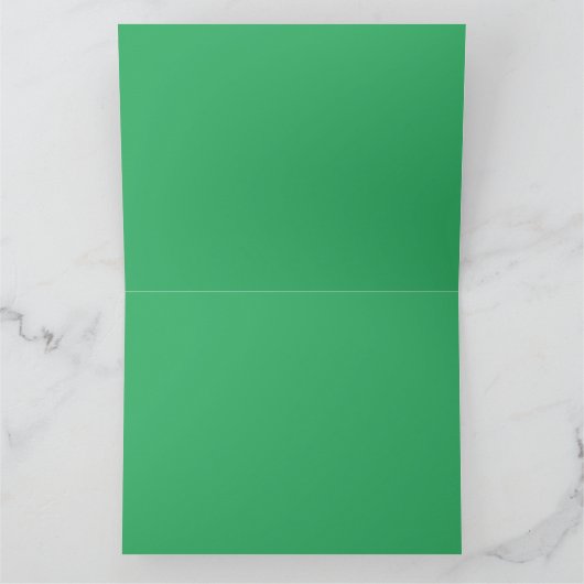 Gevouwen Wenskaart met Drie Kikkers Kaart (Binnen)