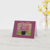 Gevouwen Wenskaart/speciale verjaardag Kaart (Gele Bloem)