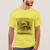 gevreesde forel Vist signaaletiket T-shirt (Voorkant)