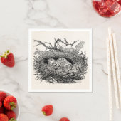  gevreesde vogelvogels Vogelnestvogels speciaal ge Servetten (Insitu)