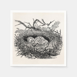  gevreesde vogelvogels Vogelnestvogels speciaal ge Servetten