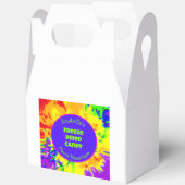 Gevriesdroogd Snoep Kleurrijk gepersonaliseerd lab Bedankdoosjes (Open)