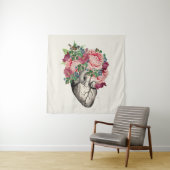 Gevuld aan Overlopend Anatomisch Hart Wandkleed (In situ)