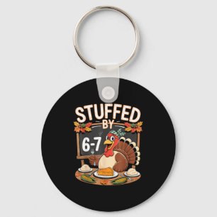 Gevuld Door 67 Grappige Leraar 67 Thanksgiving Kal Sleutelhanger