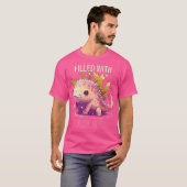 Gevuld met Axolotl Mexicaanse Wandelvis Salamande T-shirt (Voorkant volledig)