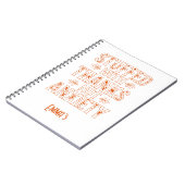 Gevuld met Bedankt Notitieboek - (Linkerzijde)