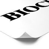 gevuld met biochemische energie (krebs-cyclus) poster (Hoek)