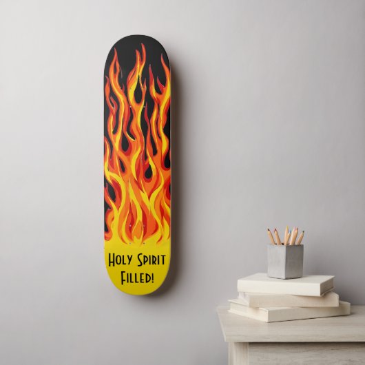 Gevuld met Heilige Geest! Persoonlijk Skateboard (Muurkunst)