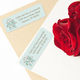 Gevuld met liefde  Housewarming Return Etiket