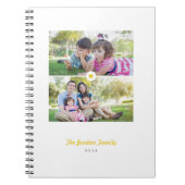 Gevuld met Love Journal - Goud Notitieboek (Voorkant)