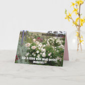 gevuld met perfecte momenten voor een ventilator kaart (Gele Bloem)