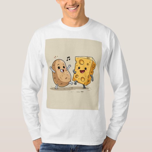 Gevulde Aardappel T-shirt (Voorkant)