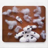 Gevulde hondenbreinen muismat (Voorkant)