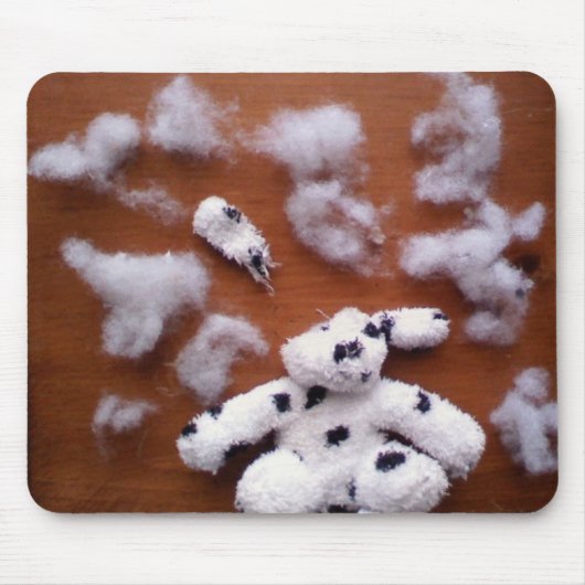 Gevulde hondenbreinen muismat (Voorkant)