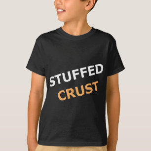 Gevulde Pizza Korst voor Pizza fans T-shirt