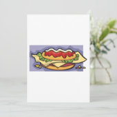 Gevulde sandwich kaart (Staand voorkant)