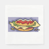 Gevulde sandwich servet (Voorkant)