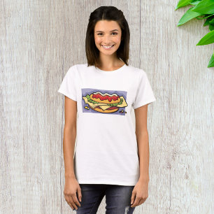 Gevulde sandwich t-shirt