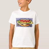 Gevulde sandwich t-shirt (Voorkant)