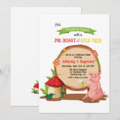 Gevulde Varken Kaart (Voorkant / Achterkant)