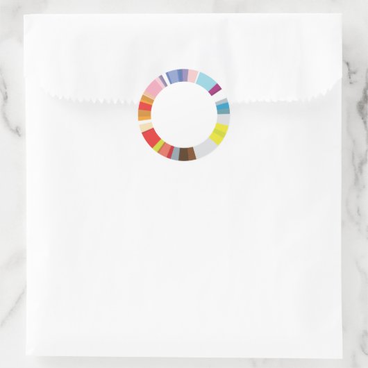 GEW Ronde Sticker (Tas)