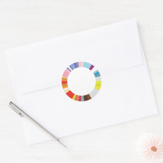 GEW Ronde Sticker (Envelop)