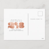 GEWAAGD NIEUWJAAR (NAM GOUD TOE) FEESTDAGENKAART (Achterkant)