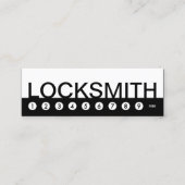 gewaagde klantenloyaliteit LOCKSMITH Klantenkaartje (Voorkant)
