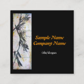 gewaagde natuur aangepaste visitekaartjes voor ont (Voorkant)