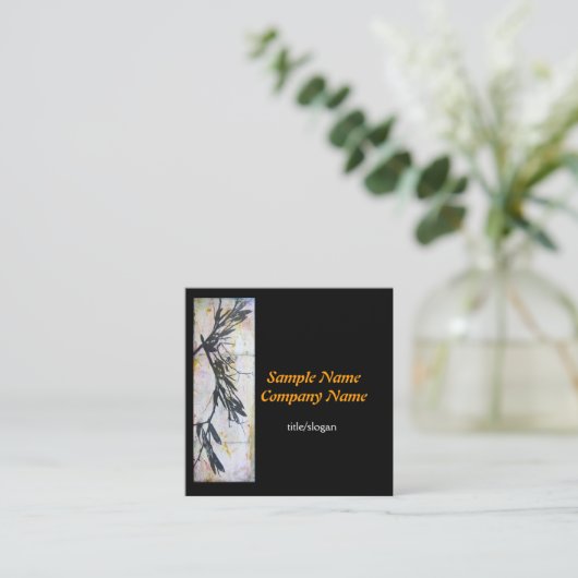 gewaagde natuur aangepaste visitekaartjes voor ont (Staand voorkant)