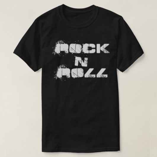 gewaagde rock-'n-roll t-shirt (Design voorkant)