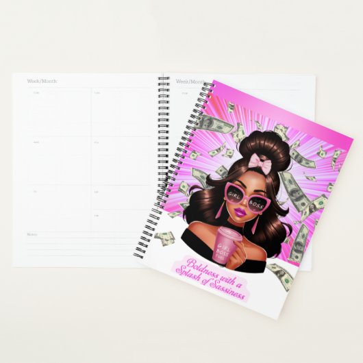 GEWAAGDHEID MET EEN SPATJE VAN SASSINESS SPIRAALVO PLANNER (Display)