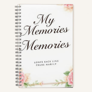Gewaardeerde momenten: mijn herinneringen notitieboek