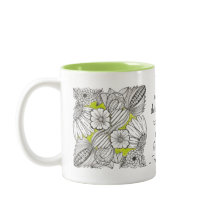 Gewaardeerde Vriendschap met Abstracte Bloem Doodl