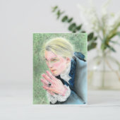 Gewakte ziel briefkaart Vampire (Staand voorkant)