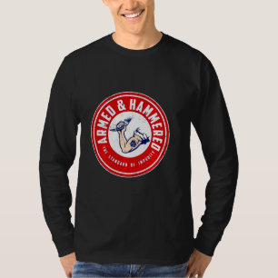 Gewapend en belemmerd de standaard van onzuiverhei t-shirt